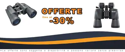 Bushnell Pacifica 10-30x50 Porro Prisma Binocoli Black