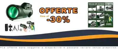 Monocular 12x50 con Tripod e Adattatore Smartphone per Avventura