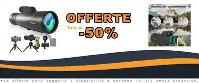 Telescopio Monoculari 10-30x50 HD Zoom Per Caccia Pesca
