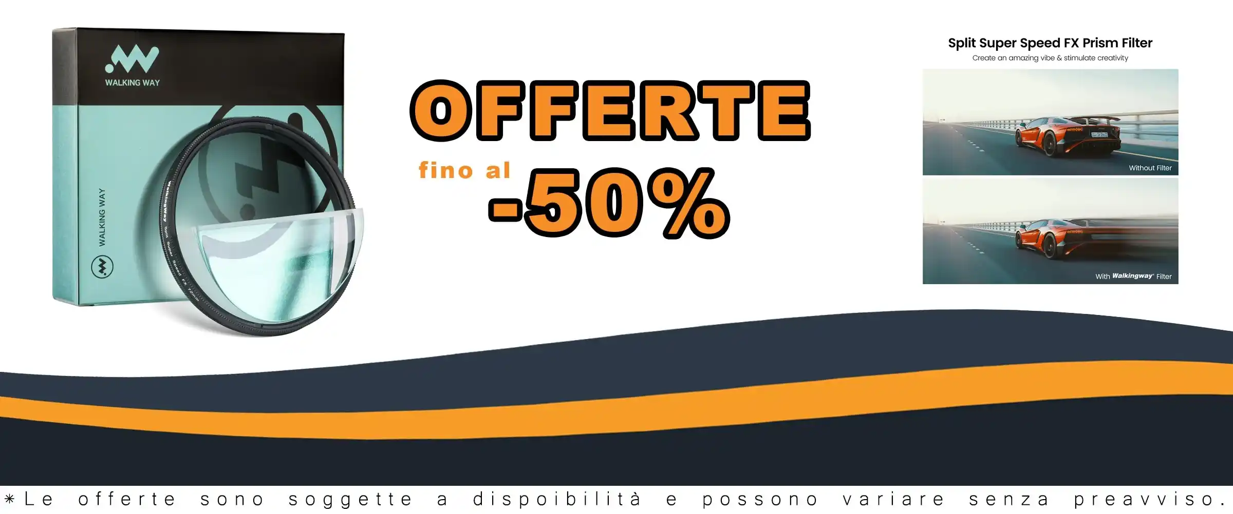Filter per foto e video con effetto blur uno-sidale