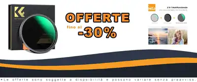 Nano-X 2 in 1 Filtro per Fotografia - Variazione di Stop e Sfumatura per Teleobiettivo 55mm