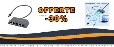 Adattatore Ethernet 4 Port per Starlink Gen 3 - Multi Portuale